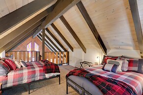 Cabin w/ Deck, Fire Pit & Big Bear Lake Access!