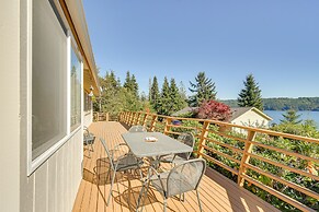 Hoodsport Vacation Rental w/ Deck & Canal Views!
