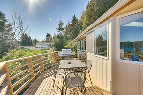 Hoodsport Vacation Rental w/ Deck & Canal Views!
