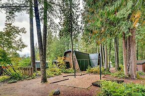 Rhododendron Creekside Cabin w/ Hot Tub & Fire Pit