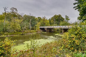 Riverfront Libertyville Retreat w/ Outdoor Kitchen
