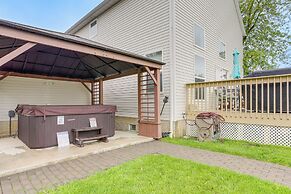 Hot Tub, Lake Access, & Dock: Port Clinton Retreat