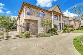 Elegant Houston Home w/ Gazebo & Game Room!