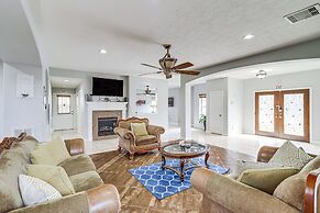 Elegant Houston Home w/ Gazebo & Game Room!