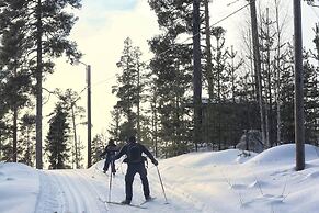 Cozy Stuga With Mountain & Northern Lights View