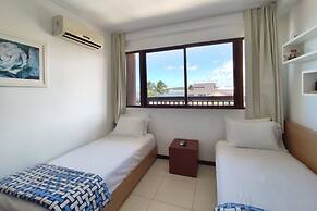 Barra Bali Pé na areia com Vista Mar