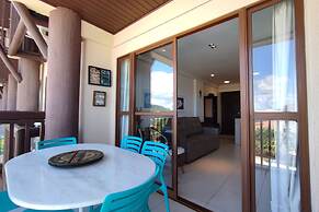 Barra Bali Pé na areia com Vista Mar