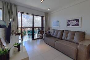 Barra Bali Pé na areia com Vista Mar