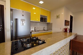 Barra Bali Pé na areia com Vista Mar