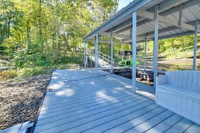 Lakefront Gilbertville Haven w/ Private Boat Dock!
