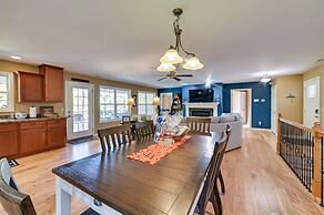 Lakefront Gilbertville Haven w/ Private Boat Dock!