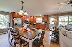 Lakefront Gilbertville Haven w/ Private Boat Dock!