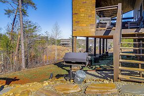 Hot Tub, Fireplace & Views: Sevierville Retreat!
