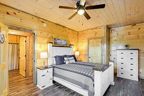 Hot Tub, Fireplace & Views: Sevierville Retreat!