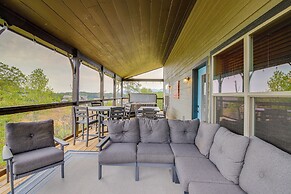 Hot Tub, Fireplace & Views: Sevierville Retreat!