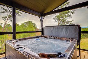 Hot Tub, Fireplace & Views: Sevierville Retreat!