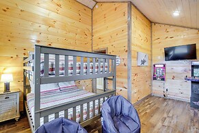 Hot Tub, Fireplace & Views: Sevierville Retreat!