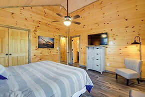 Hot Tub, Fireplace & Views: Sevierville Retreat!