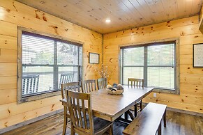 Hot Tub, Fireplace & Views: Sevierville Retreat!