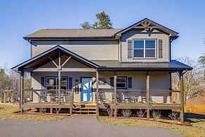 Hot Tub, Fireplace & Views: Sevierville Retreat!