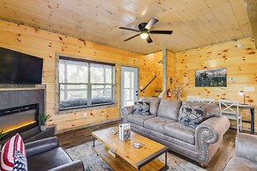 Hot Tub, Fireplace & Views: Sevierville Retreat!