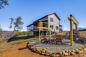 Hot Tub, Fireplace & Views: Sevierville Retreat!