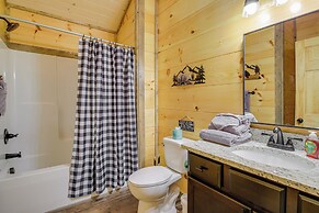 Hot Tub, Fireplace & Views: Sevierville Retreat!