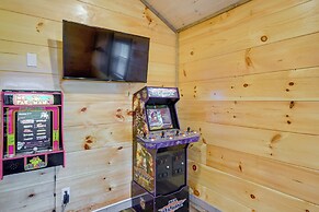 Hot Tub, Fireplace & Views: Sevierville Retreat!