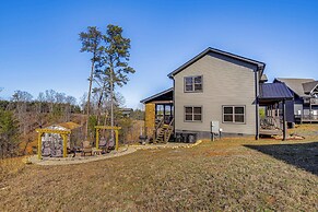 Hot Tub, Fireplace & Views: Sevierville Retreat!