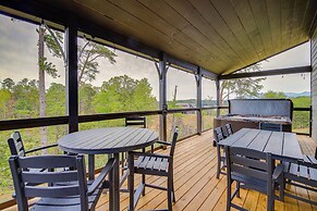 Hot Tub, Fireplace & Views: Sevierville Retreat!