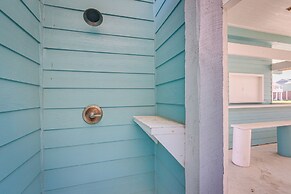 Steps to Ocean: Home w/ Deck in Crystal Beach!