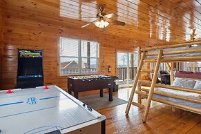 Smoky Mountain Lodge 6 Bedroom Cabin by RedAwning