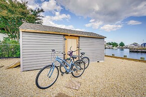 Waterfront Mystic Island Home w/ Boat Dock!