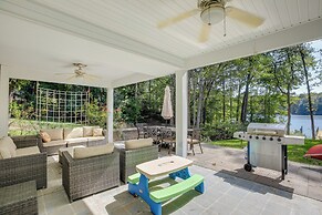 Waterfront Lusby Escape w/ Fire Pit & Kayaks!