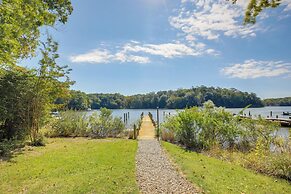 Waterfront Lusby Escape w/ Fire Pit & Kayaks!