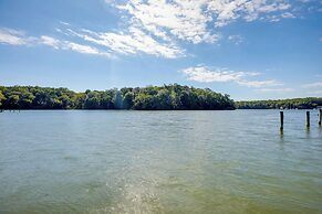 Waterfront Lusby Escape w/ Fire Pit & Kayaks!