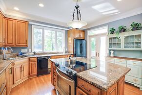 Waterfront Lusby Escape w/ Fire Pit & Kayaks!