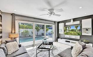 Beach Bliss 10 Mins to Waves 3BR Oasis With Pool