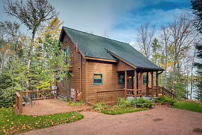 Lakefront Presque Isle Cabin w/ Private Dock