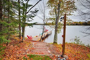 Lakefront Presque Isle Cabin w/ Private Dock