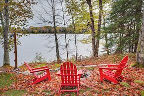 Lakefront Presque Isle Cabin w/ Private Dock