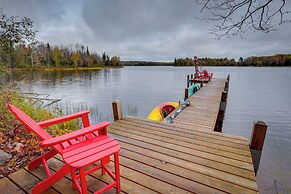 Lakefront Presque Isle Cabin w/ Private Dock