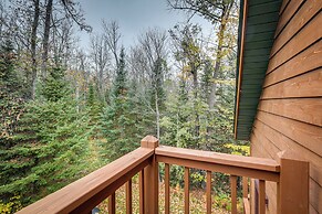 Lakefront Presque Isle Cabin w/ Private Dock