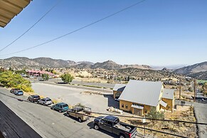 Mountain-view Deck: Stylish Virginia City Apt!