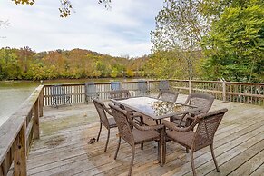 Riverfront Stockport Home w/ Deck & Gas Grill!