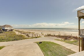 Galveston Home w/ Outdoor Shower: Steps to Beach!