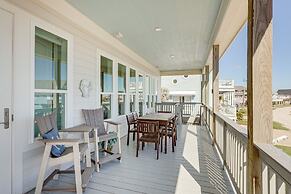 Galveston Home w/ Outdoor Shower: Steps to Beach!