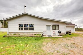 Boat Dock & Fire Pit: Lakefront Monico Home!