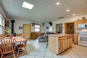 Boat Dock & Fire Pit: Lakefront Monico Home!