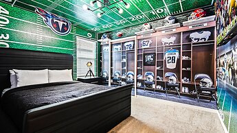 NFL Game Room 7br Villa w Private Pool Spa Disney